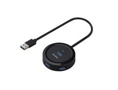 S-LINK Swapp SW-U300 4 Port USB 3.0 5Gbps Siyah USB Çoklayıcı Hub