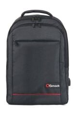 MACK MCC-007 17.3'' Office USB Girişli Notebook Sırt Çantası Siyah
