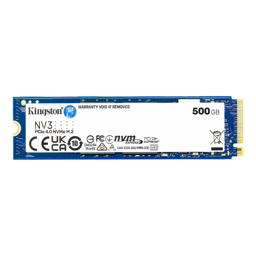 Kingston NV3 500GB NVMe PCIe 4.0 x4 M.2 2280 SSD (SNV3S/500G)