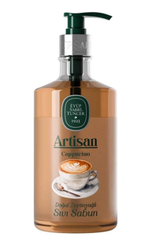 Eyüp Sabri Tuncer Artisan Cappuccino 600ml Doğal Zeytinyağlı Sıvı Sabun