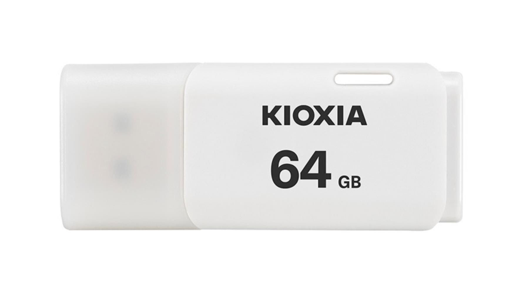 Kioxia TransMemory U202 64GB USB 2.0 Flash Bellek Beyaz - LU202W064GG4