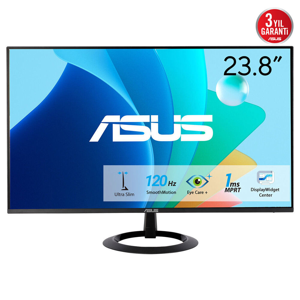 Asus 23.8'' VZ249HG IPS Monitör Siyah 1ms