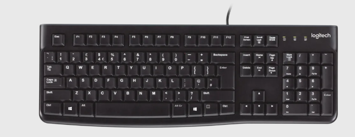 Logitech K120 920-004163 USB Kablolu Siyah Klavye