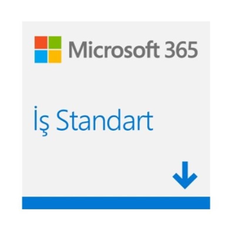 Microsoft 365 İş Standart ESD KLQ‑00212 – 1 Kullanıcı, 1 Yıl Abonelik | 32/64 Bit TR & EN – Elektronik Teslimat