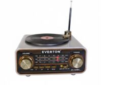 Everton RT-1320 Bluetooth USB/TF Nostaljik Şarjlı FM/AM/SW 3 Bant Radyo Ses Sistemi