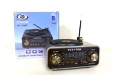 Everton RT-1320 Bluetooth USB/TF Nostaljik Şarjlı FM/AM/SW 3 Bant Radyo Ses Sistemi