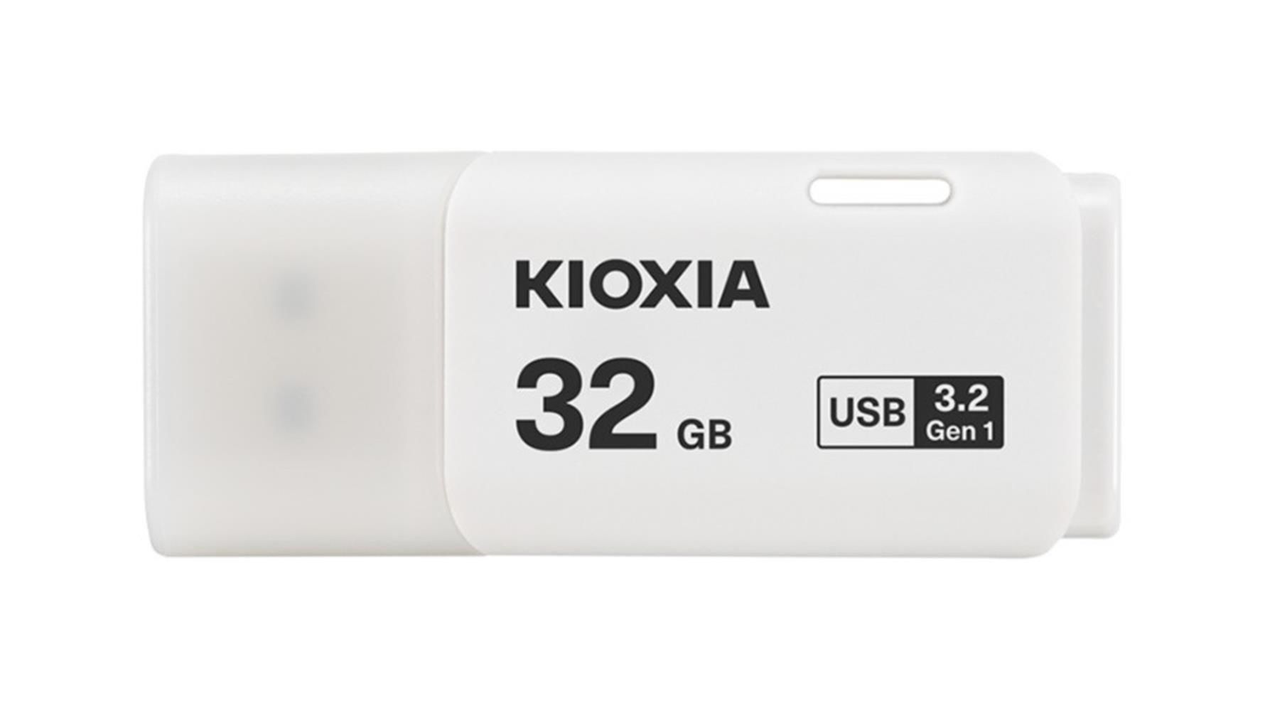Kioxia TransMemory U301 32GB USB 3.2 Gen 1 Flash Bellek Beyaz - LU301W032GG4