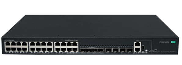 HPE Aruba Networking CX 6150 S6X51A 24 Port Gigabit Ethernet 4x1G Combo 4x1G/10G SFP Uplink Layer 3 Yönetilebilir 405W PoE Switch