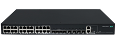 HPE Aruba Networking CX 6150 S6X51A 24 Port Gigabit Ethernet 4x1G Combo 4x1G/10G SFP Uplink Layer 3 Yönetilebilir 405W PoE Switch