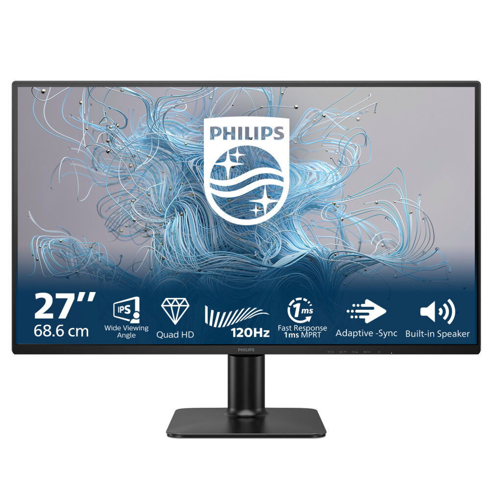 Philips 27'' 27E2N2500/01 IPS 2K Monitör Siyah 1ms