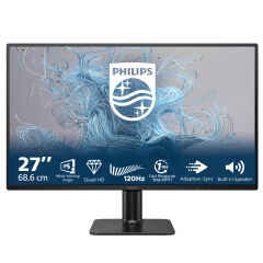 Philips 27'' 27E2N2500/01 IPS 2K Monitör Siyah 1ms