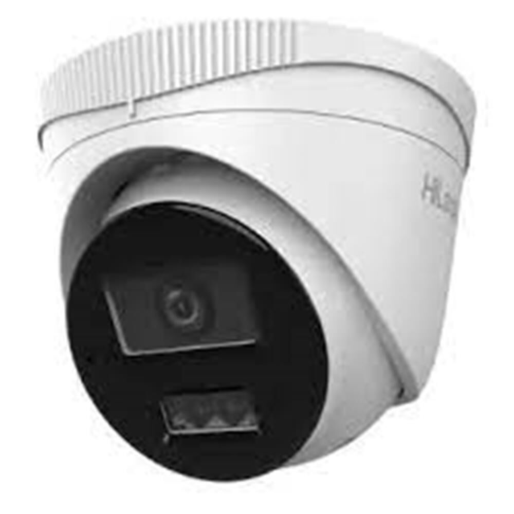 HiLook IPC-T280HA-LUF-SL 8MP 4K Smart Hybrid Light Çift Yönlü Ses MD 2.0 Sabit Lens Dome Ağ (IP) Kamera