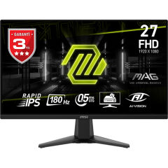 MSI 27'' MAG 275F Flat RAPID IPS 0.5ms(GTG) Adaptıve-Sync Siyah FHD Monitör