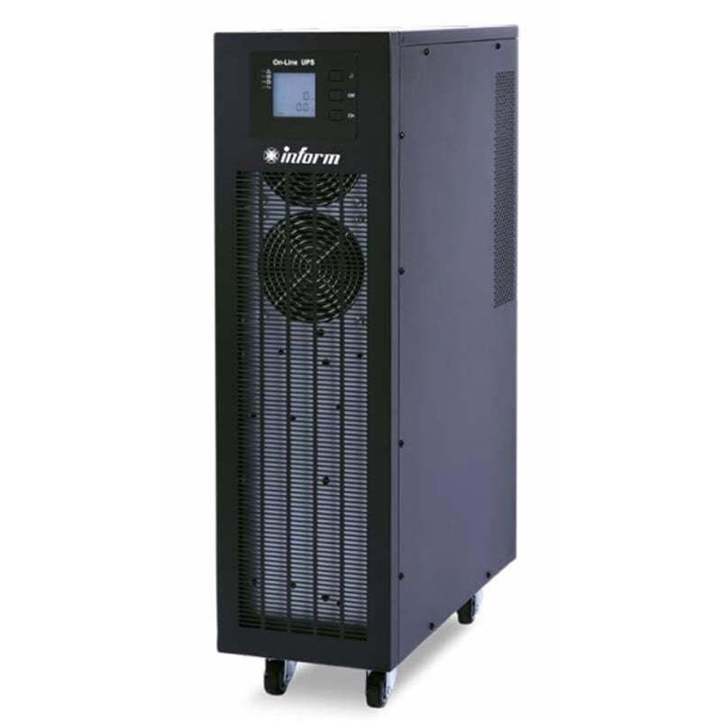 INFORM DSP EVO 6KVA (16x7 Ah) Online Çift Dönüşüm 1 Faz Giriş/1 Faz Çıkış LCD UPS – 6 kVA / 5.4 kW – 6/13 dk Backup Süresi