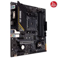 ASUS TUF GAMING A520M-PLUS II 4800 MHz (OC) DDR4 4×DIMM 128 GB AMD AM4 Soket M.2 PCIe 3.0 ×4 & 4×SATA6 Gb/s HDMI 2.1 DisplayPort D‑Sub mATX Anakart