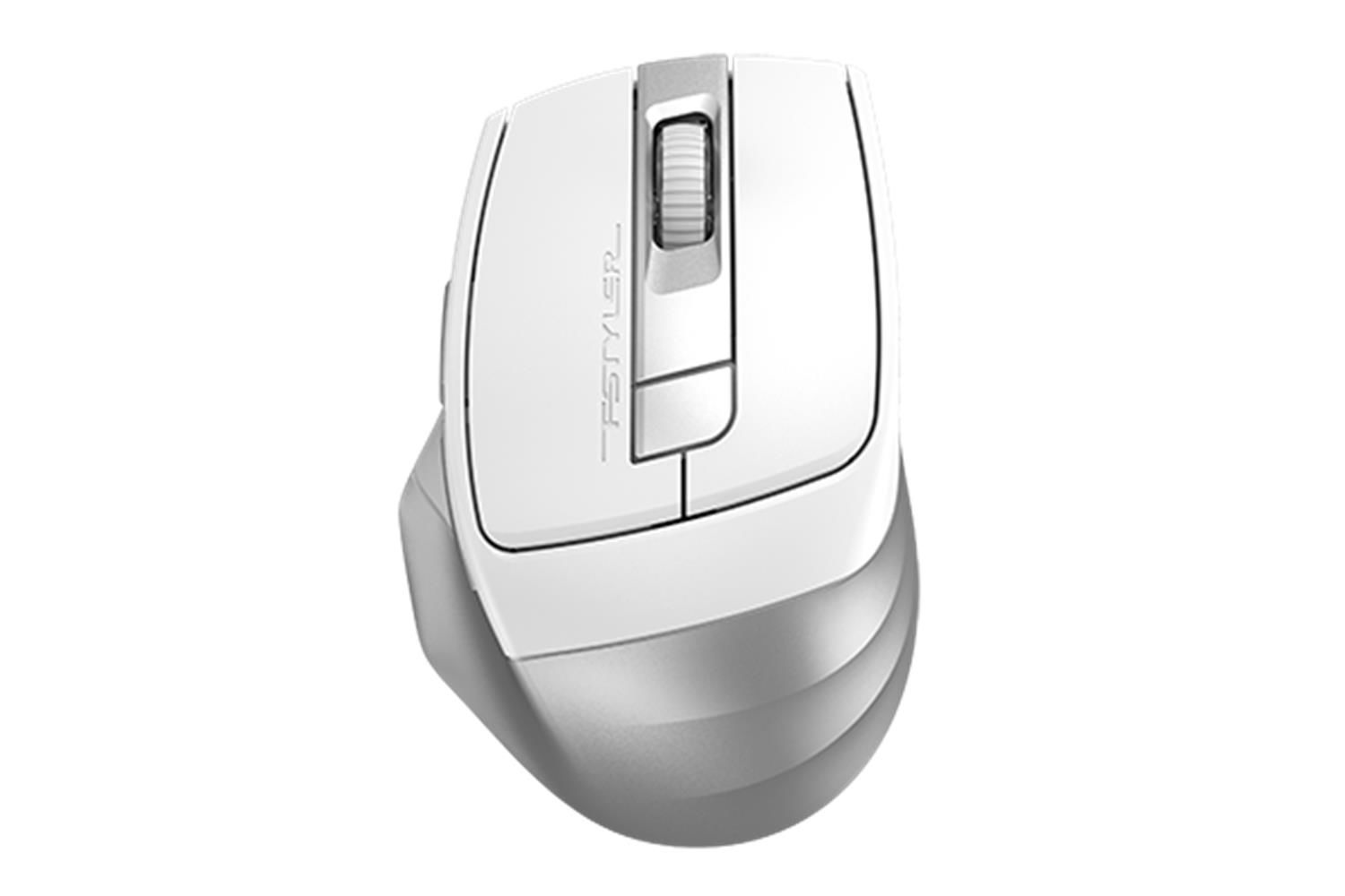 A4 Tech FB35C Beyaz Bluetooth + 2.4G Nano Optik 2400 DPI Şarjlı Mouse