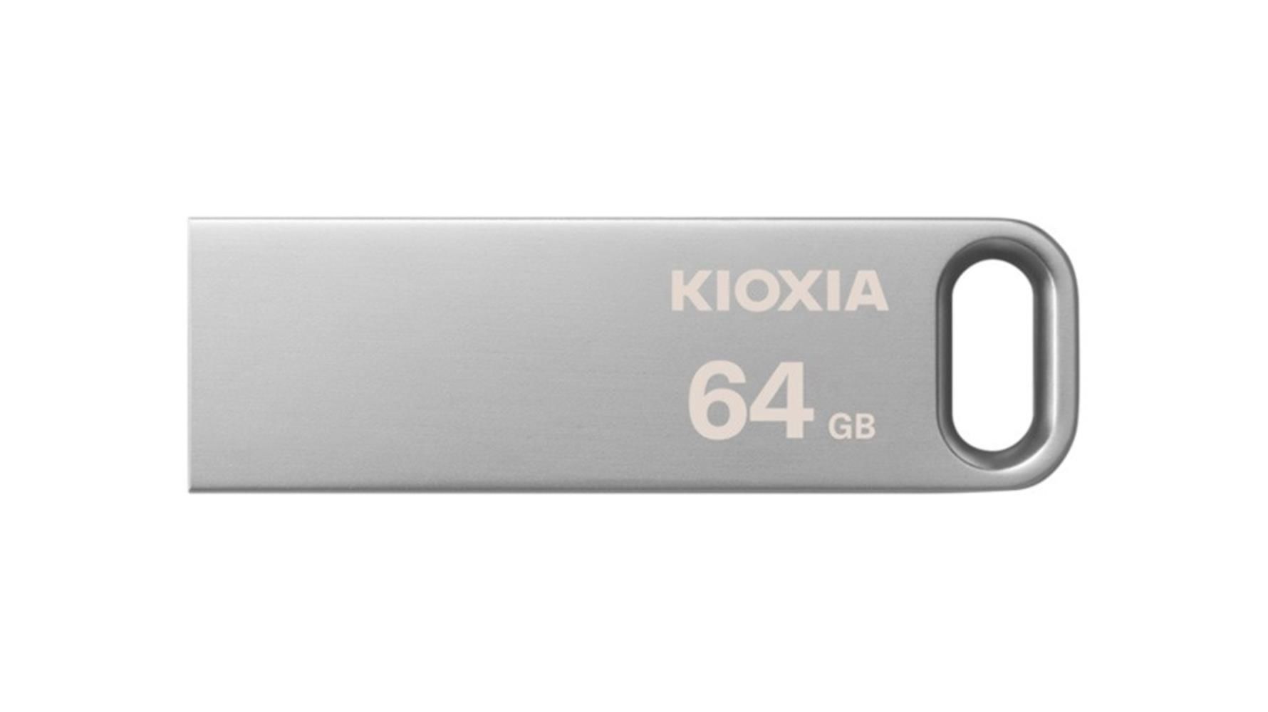 Kioxia TransMemory U366 64GB USB 3.2 Gen 1 Metal Kasa Flash Bellek - LU366S064GG4