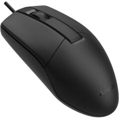 A4Tech OP-330S USB Kablolu Sessiz Optik Mouse Siyah