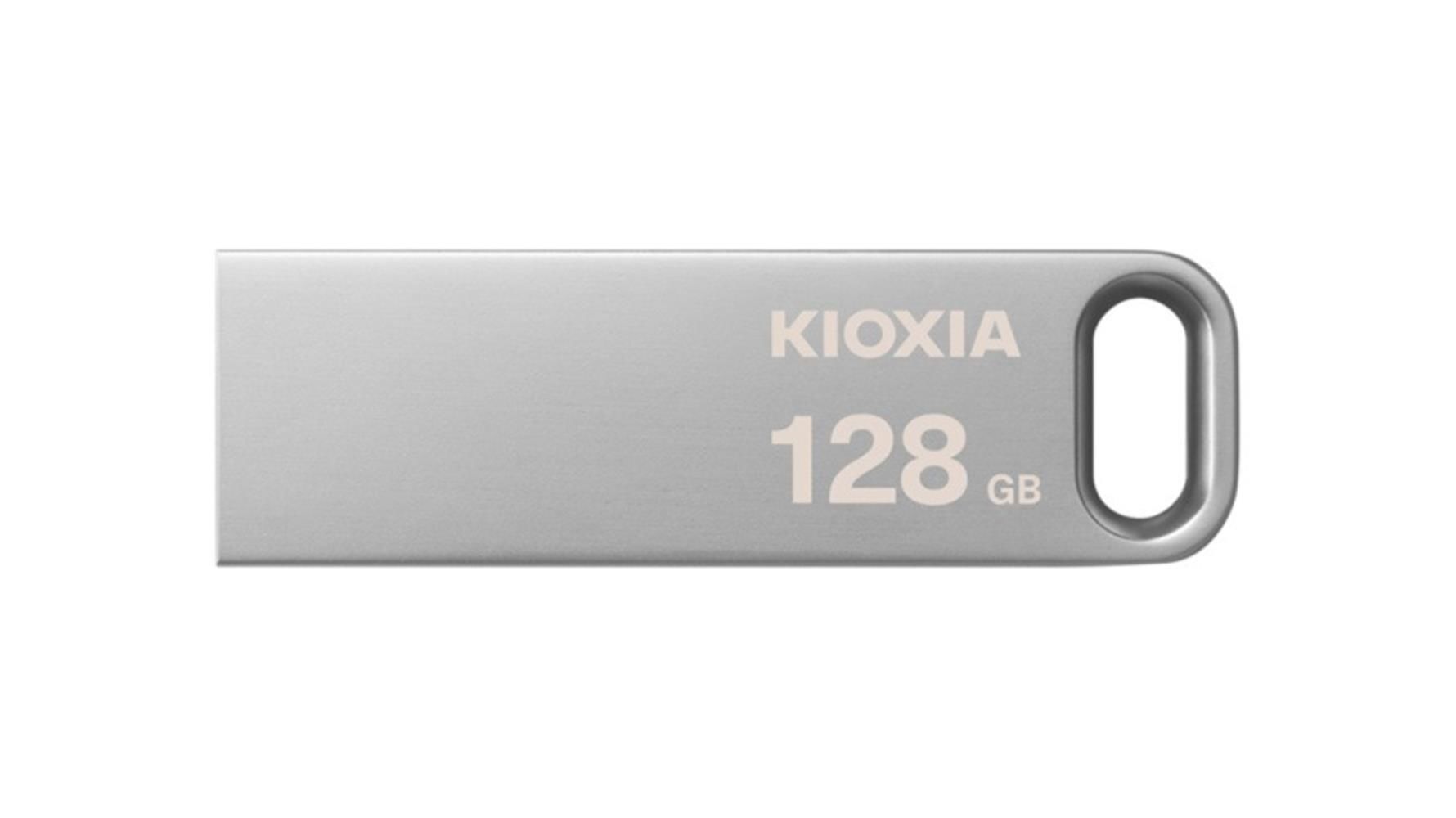 Kioxia TransMemory U366 128GB USB 3.2 Gen 1 Metal Kasa Flash Bellek - LU366S128GG4