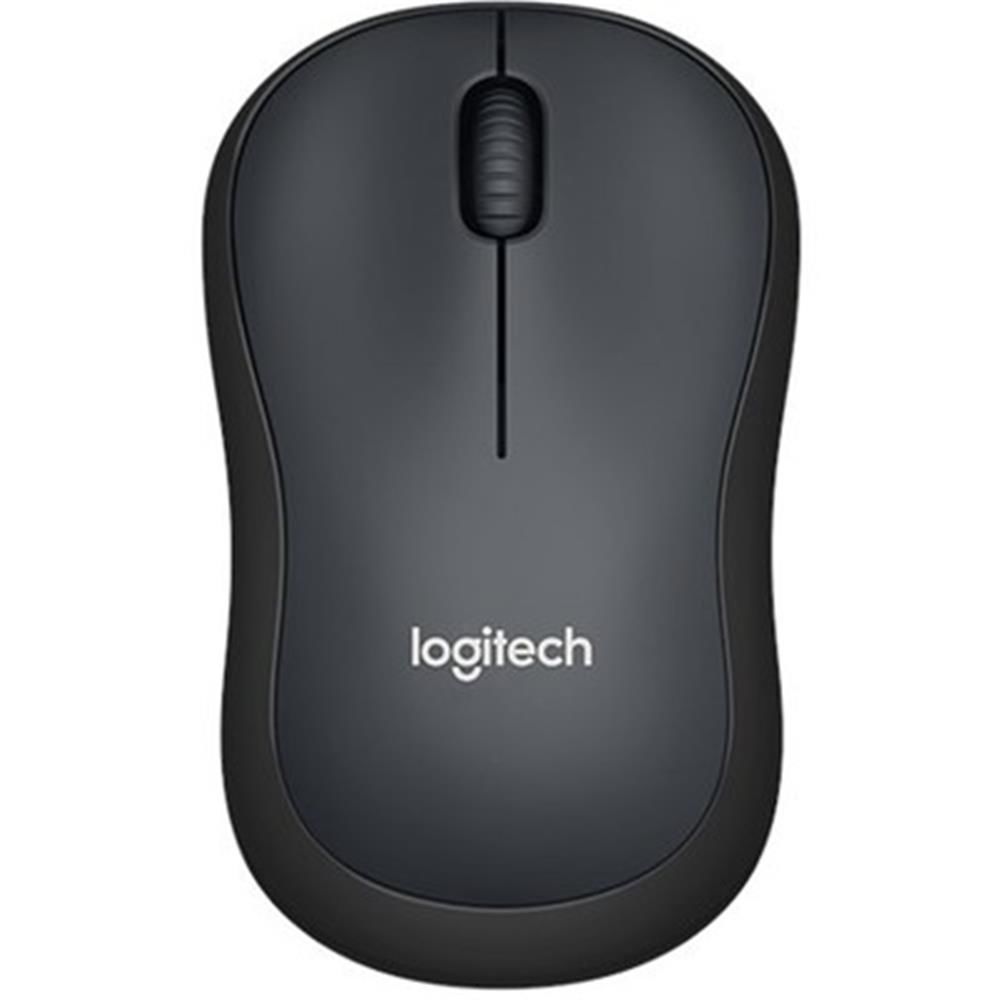 Logitech M221 Silent Wireless Mouse - 910-006510 Sessiz Optik Kablosuz Mouse - Charcoal / Füme