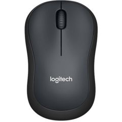Logitech M221 Silent Wireless Mouse - 910-006510 Sessiz Optik Kablosuz Mouse - Charcoal / Füme