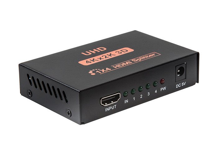 Hytech HY-LU4 1 Giriş 4 Çıkış 4K*2K Destekli HDMI Splitter (Görüntü Çoklayıcı)