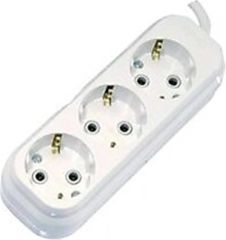 Almera 3'lü Topraklı Klemensli Grup Priz (Kablosuz) - 9130100