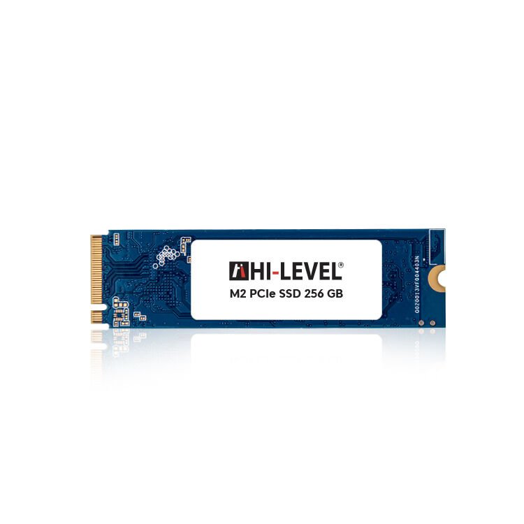 256GB HI‑LEVEL HLV‑M2PCIeSSD2280/256G NVMe PCIe 3.0 M.2 2280 SSD (3300 MB/s Okuma • 1200 MB/s Yazma)