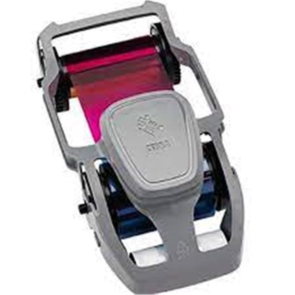 Zebra 800300-250 YMCKO Renkli Ribbon – 200 Kart Baskı (ZC100, ZC300)