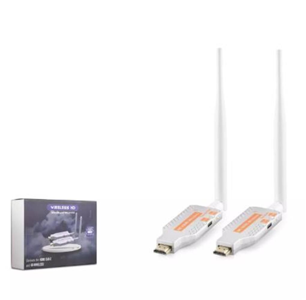 Hadron Hdx1350 Hdmi Kablosuz Extender Wireless 1TX To 1RX 4K 100M Beyaz