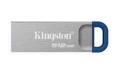 Kingston DTKNG2-512GB 512GB DataTraveler Kyson 220MB-s Metal USB 3.2 Gen 1 Flash Bellek