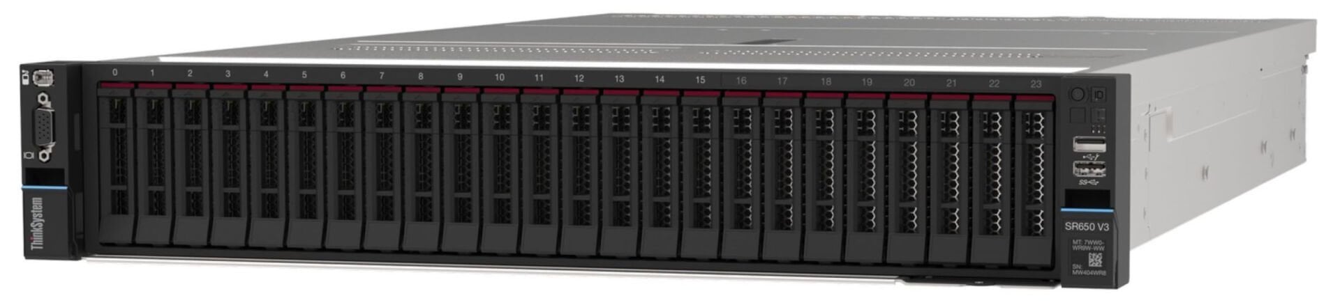 Lenovo 7D76A024EA SR650 V3 Xeon Gold 5418Y 24C 1x64GB