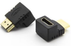 Vcom CA319 HDMI Erkek to HDMI Dişi L Tip Vertical Açılı Çevirici Adaptör