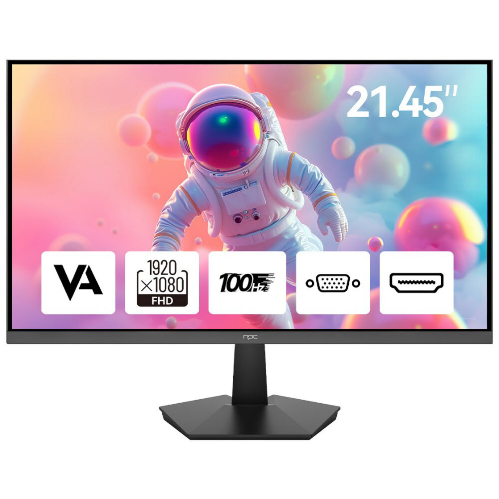NPC 21.5'' MF2208-A LED 100Hz Monitör 5ms