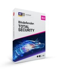 Bitdefender Total Security (5 Kullanıcı, 1 Yıl) 2025 Kutu Lisans — Windows, macOS, Android & iOS Tam Koruma Yazılımı