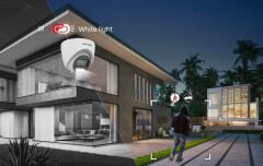 Hikvision DS-2CD1343G2-LIUF 4MP 2.8mm Sabit Lens Smart Hybrid Light Dahili Mikrofonlu IP Dome Kamera