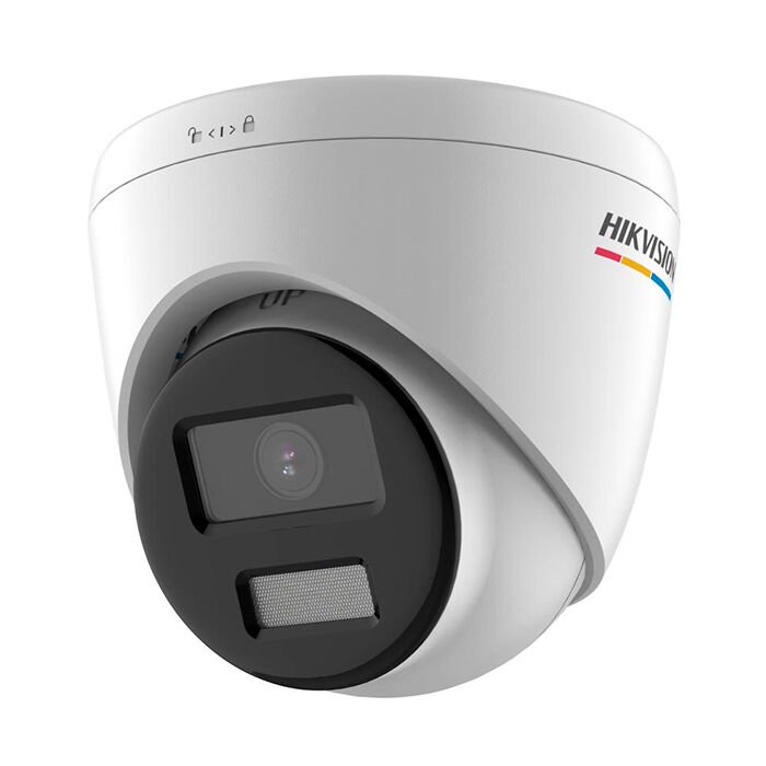 Hikvision DS-2CD1343G2-LIUF 4MP 2.8mm Sabit Lens Smart Hybrid Light Dahili Mikrofonlu IP Dome Kamera