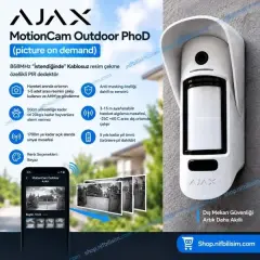 AJAX MotionCam PhoD ( Beyaz - istenildiğinde Resim Çekme)