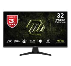 MSI 31.5'' 325QF E18V 180Hz 0.5ms (GtG) 2K WQHD Rapid VA Adaptive-Sync Flat Gaming Monitör