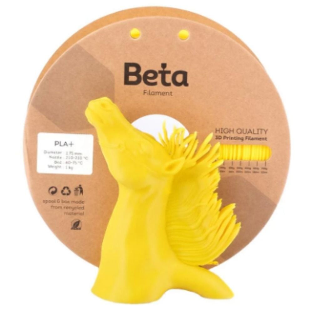 Beta PLA+ Filament Cyber Yellow