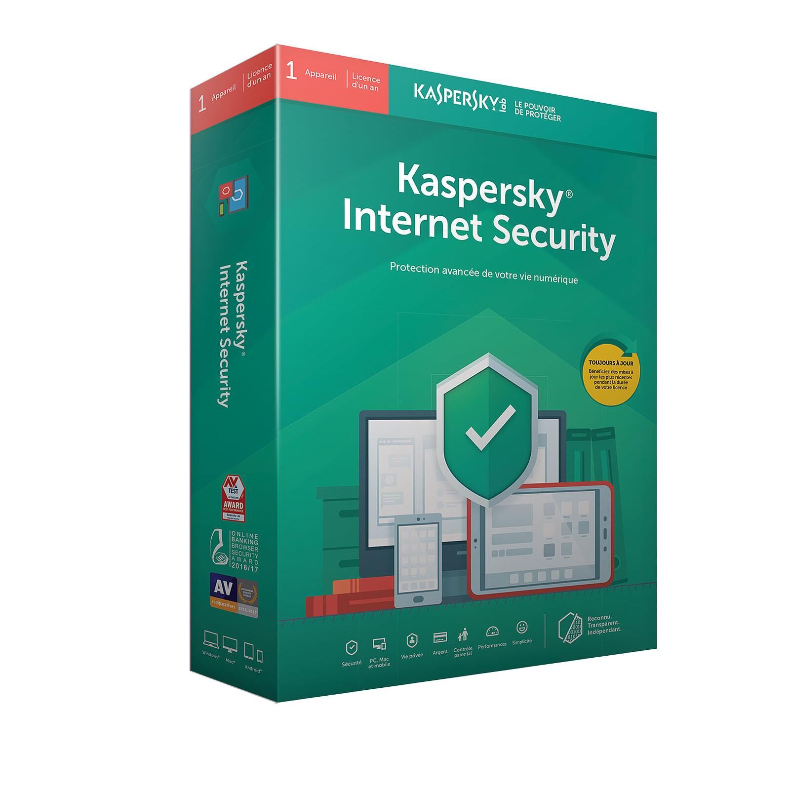 Kaspersky Internet Security Multi‑Device (4 Kullanıcı, 1 Yıl) Türkçe Lisans Anahtarı — Windows, macOS, Android ve iOS Uyumlu İnternet Güvenliği Yazılımı