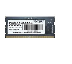Patriot Signature Line 16GB DDR5 5600MHz CL46 SODIMM Notebook RAM (PSD516G560081S)