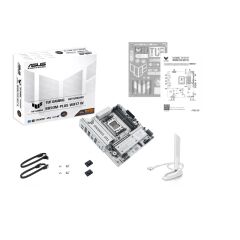 Asus TUF Gaming B850M-Plus WIFI 7 White AMD AM5 DDR5 mATX Anakart