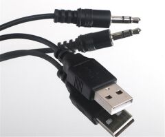 Dark SP2111 1+1 6W RMS USB Beslemeli Stereo Mini Taşınabilir Siyah Multimedya Hoparlör
