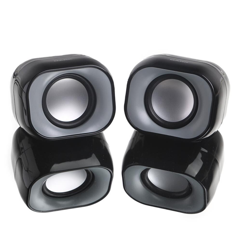Dark SP2111 1+1 6W RMS USB Beslemeli Stereo Mini Taşınabilir Siyah Multimedya Hoparlör