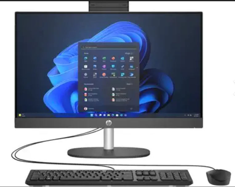 HP ProOne 240 G10 All-in-One PC Intel Core Ultra 7 155U 16GB DDR5 512GB NVMe SSD 23.8'' FHD IPS FreeDOS Siyah