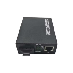 ODS 09MC-1000SCSMDXA Gigabit Singlemode SC Duplex Media Converter (10/100/1000 Mbps, 20km)