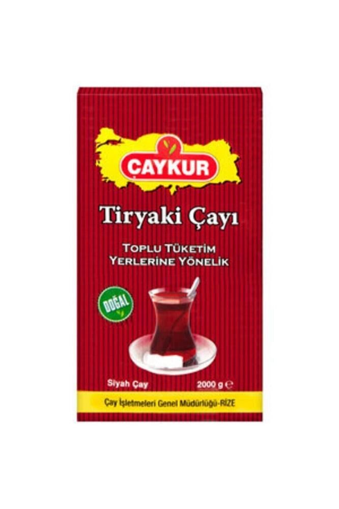 Çaykur Tiryaki Siyah Çay (2000 gr / 2 kg) - EDT Profesyonel Seri Dökme Çay