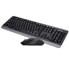 A4 Tech FG1010 Gri F/MM 2.4G Kablosuz Klavye Mouse Set