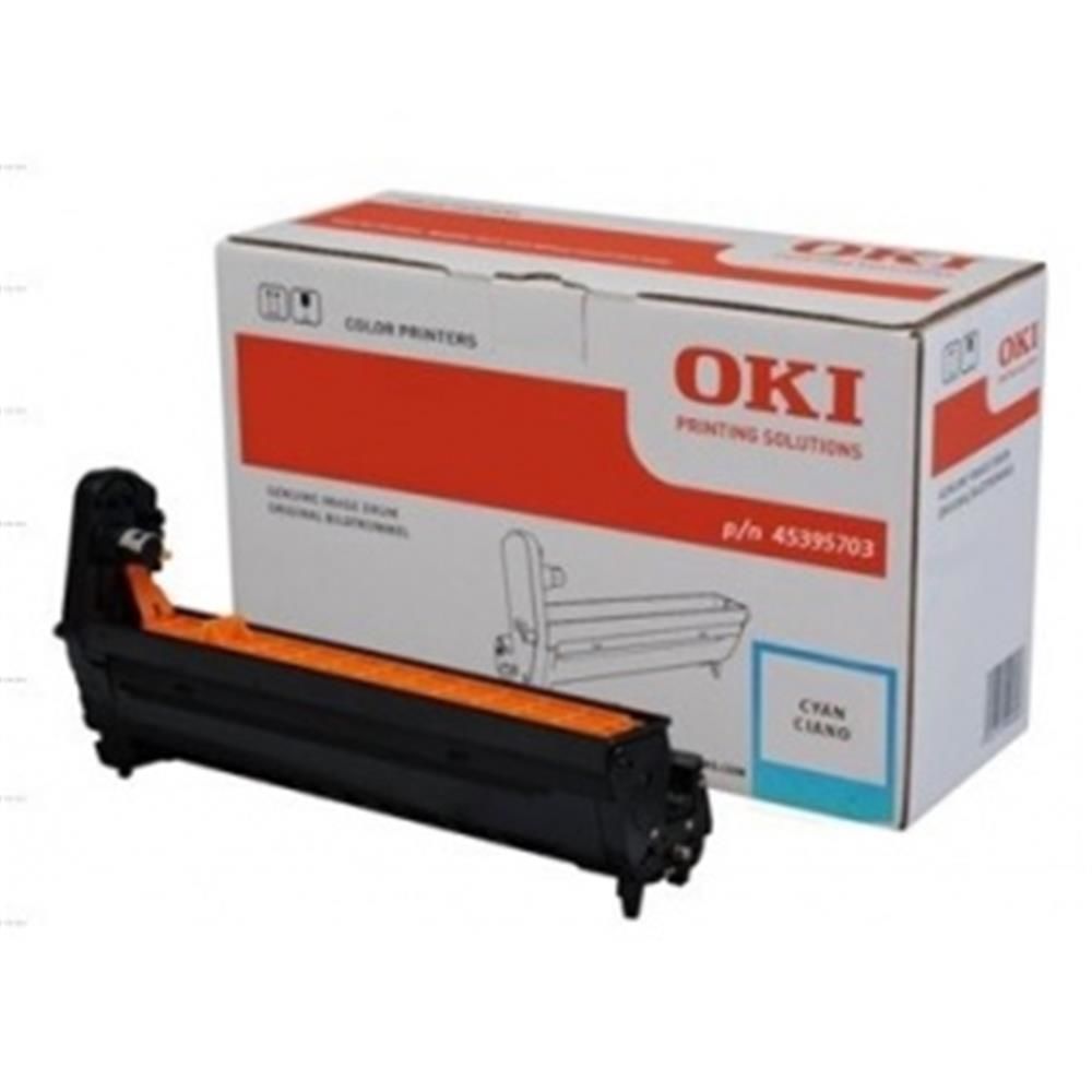 OKI 45395703 Cyan Mavi Orijinal Görüntüleme Ünitesi (MC760, MC770, MC780 Serisi Uyumlu)